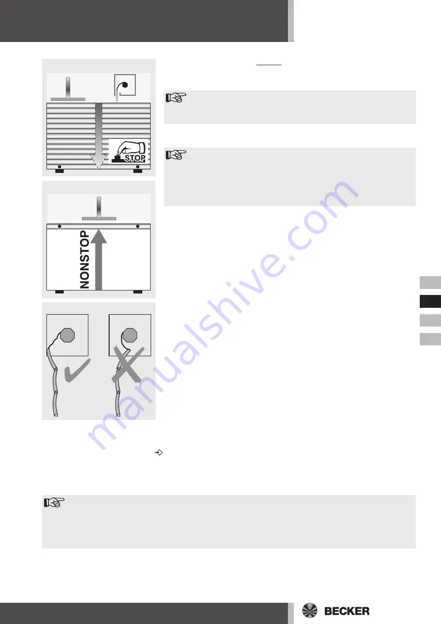 Becker P5/16R+ Operating Instructions Manual Download Page 19