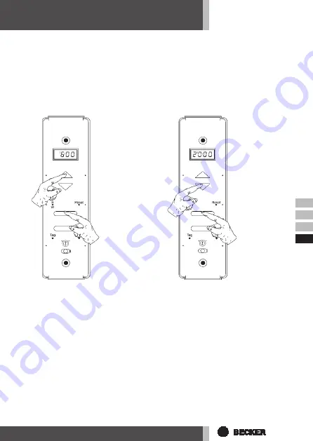 Becker U30 Assembly And Operating Instructions Manual Download Page 113