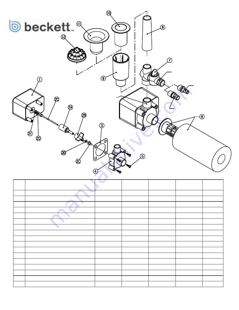 Beckett FR Series Manual Download Page 9