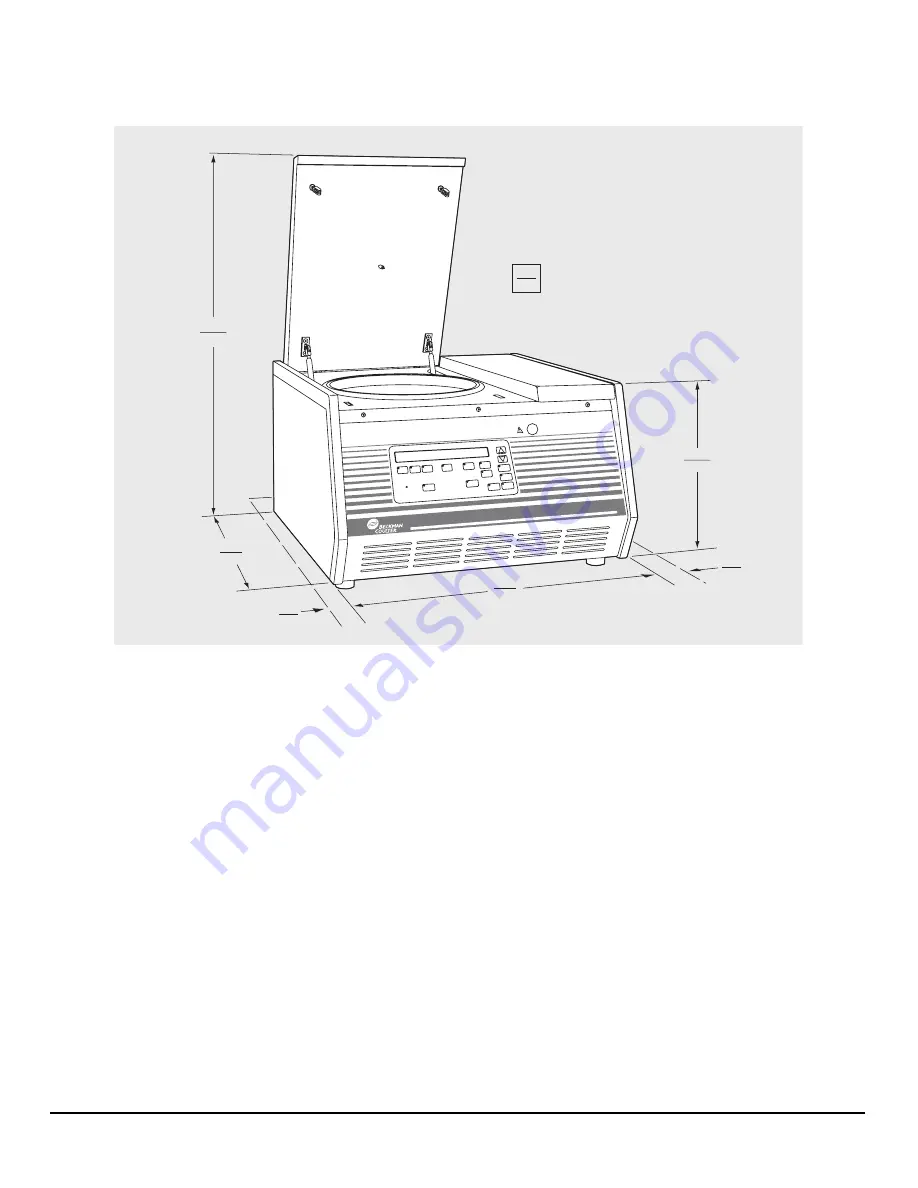 Beckman Coulter Allegra 25R Instruction Manual Download Page 26