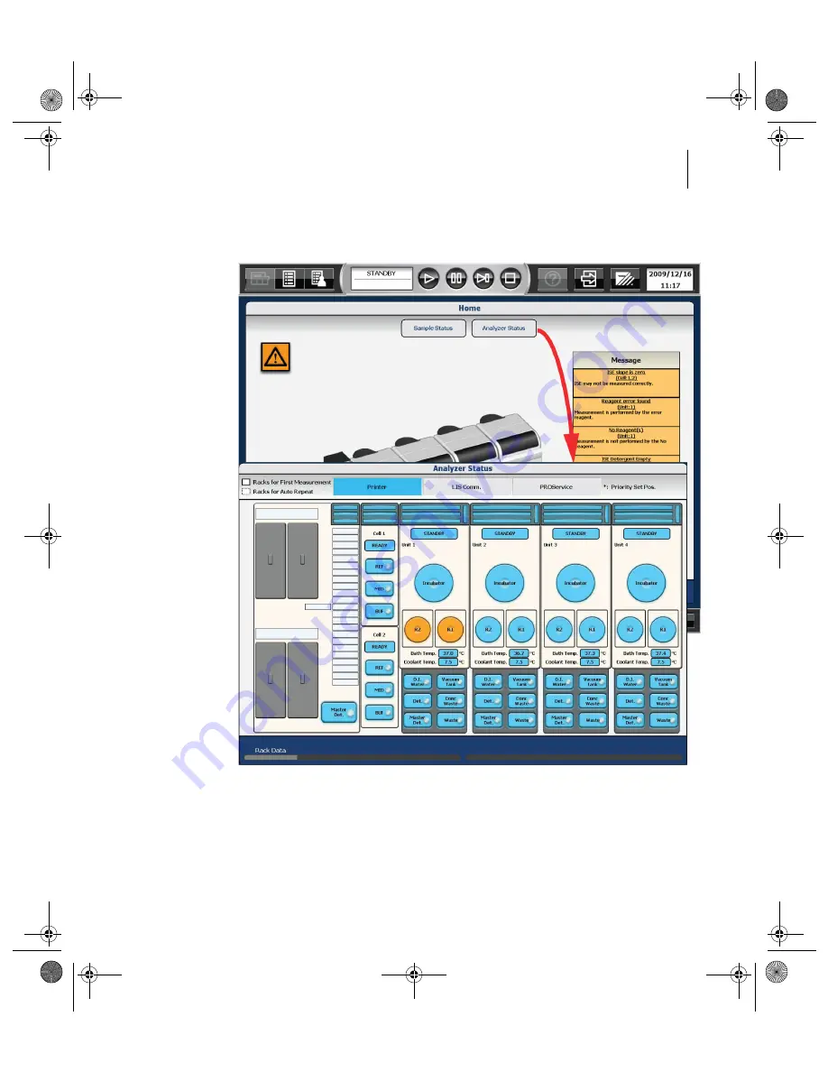 Beckman Coulter AU5800 Quick Manual Download Page 39