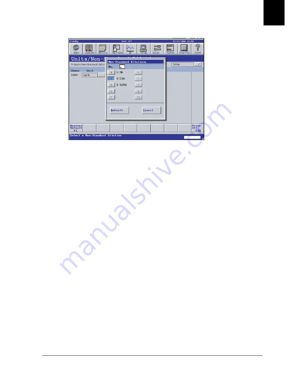 Beckman Coulter IMMAGE 800 Operation Manual Download Page 141