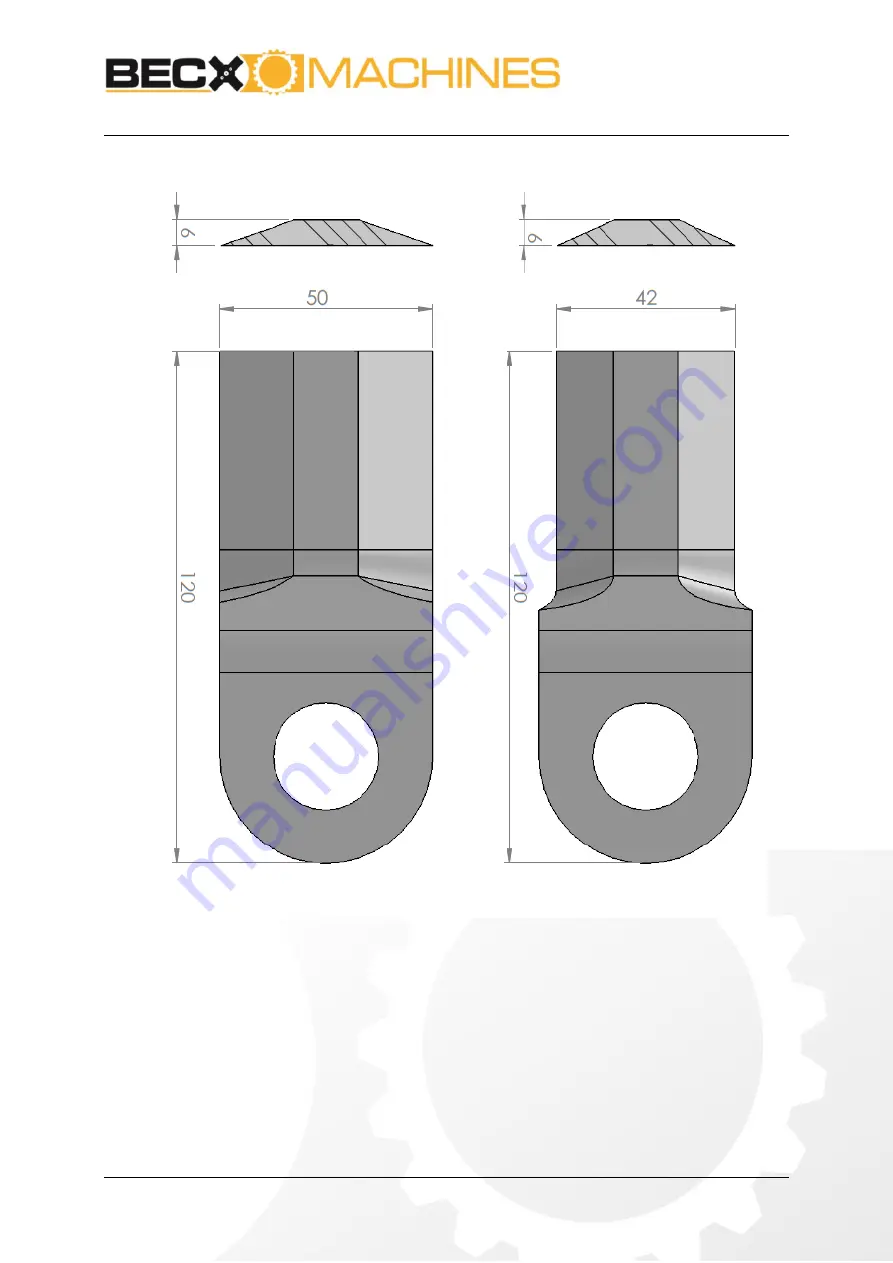 Becx Machines HS75HR User Manual Download Page 25