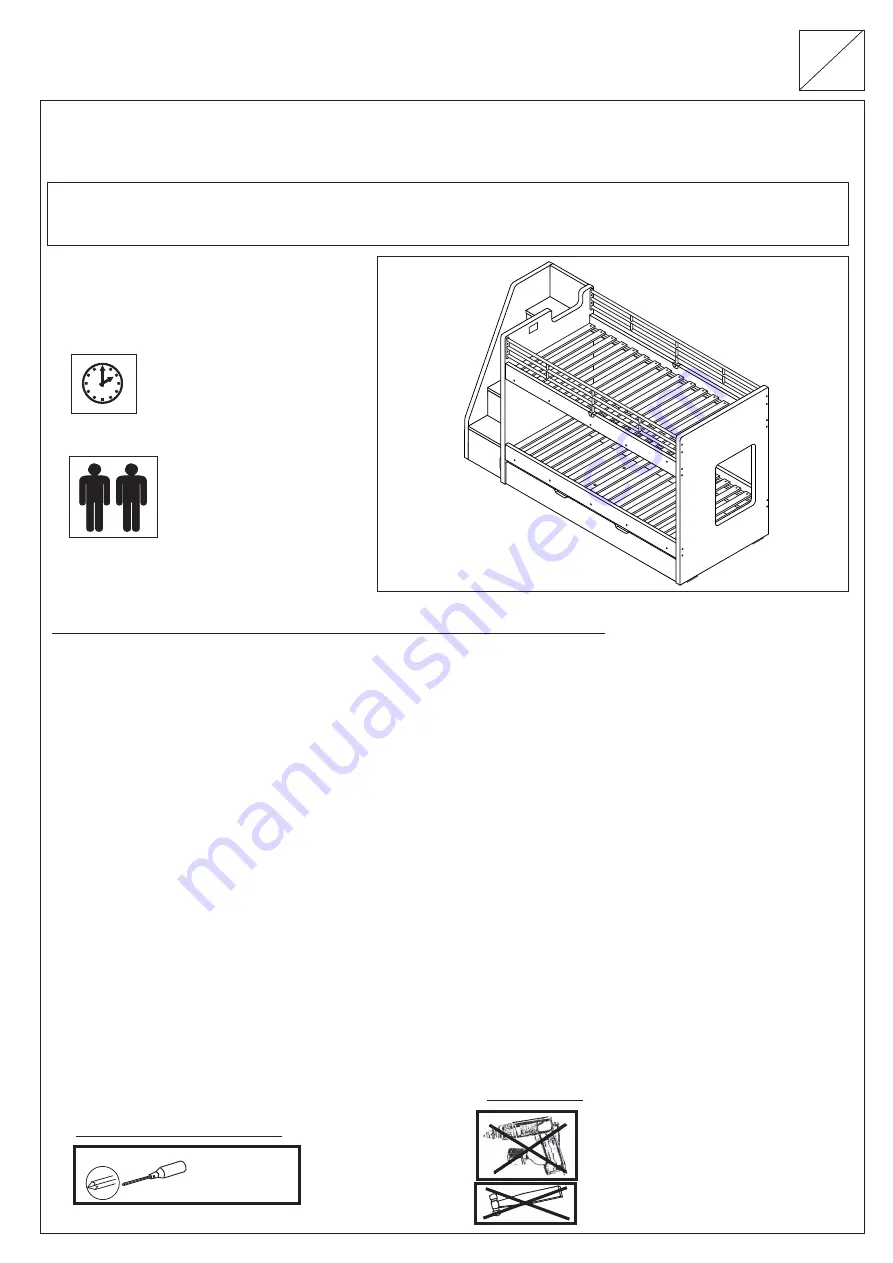 Bedkingdom FJASPBW Manual Download Page 1