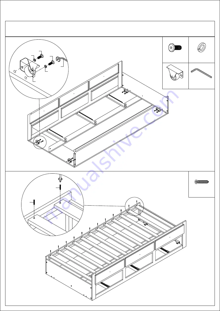 Bedkingdom MONTANA CAPTAINS BED Скачать руководство пользователя страница 8