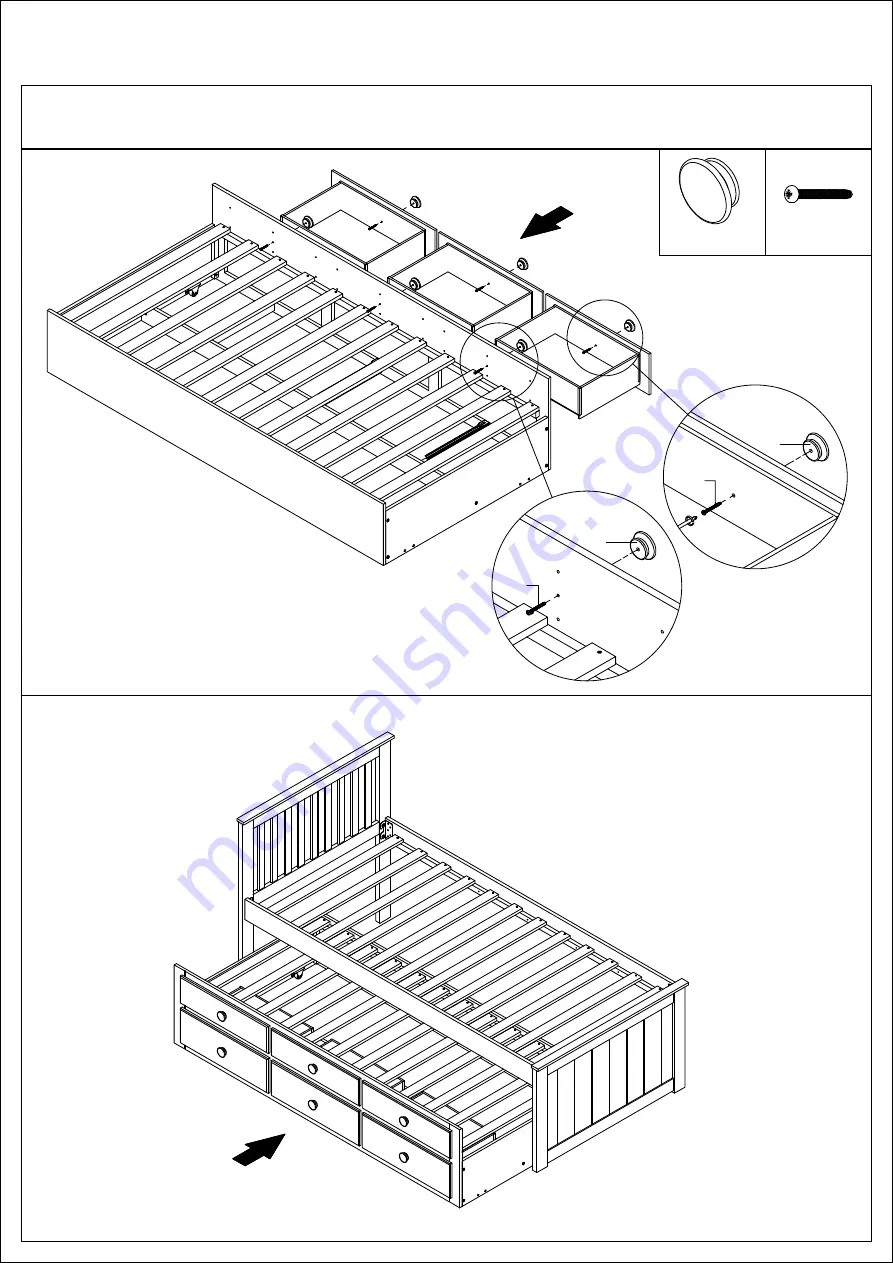 Bedkingdom MONTANA CAPTAINS BED Скачать руководство пользователя страница 9