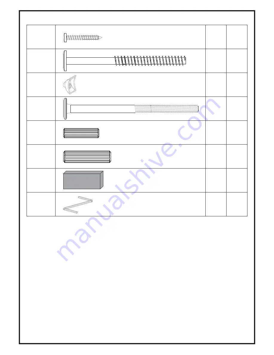 Bedz King Full Mission Bed Assembly Instructions Manual Download Page 3