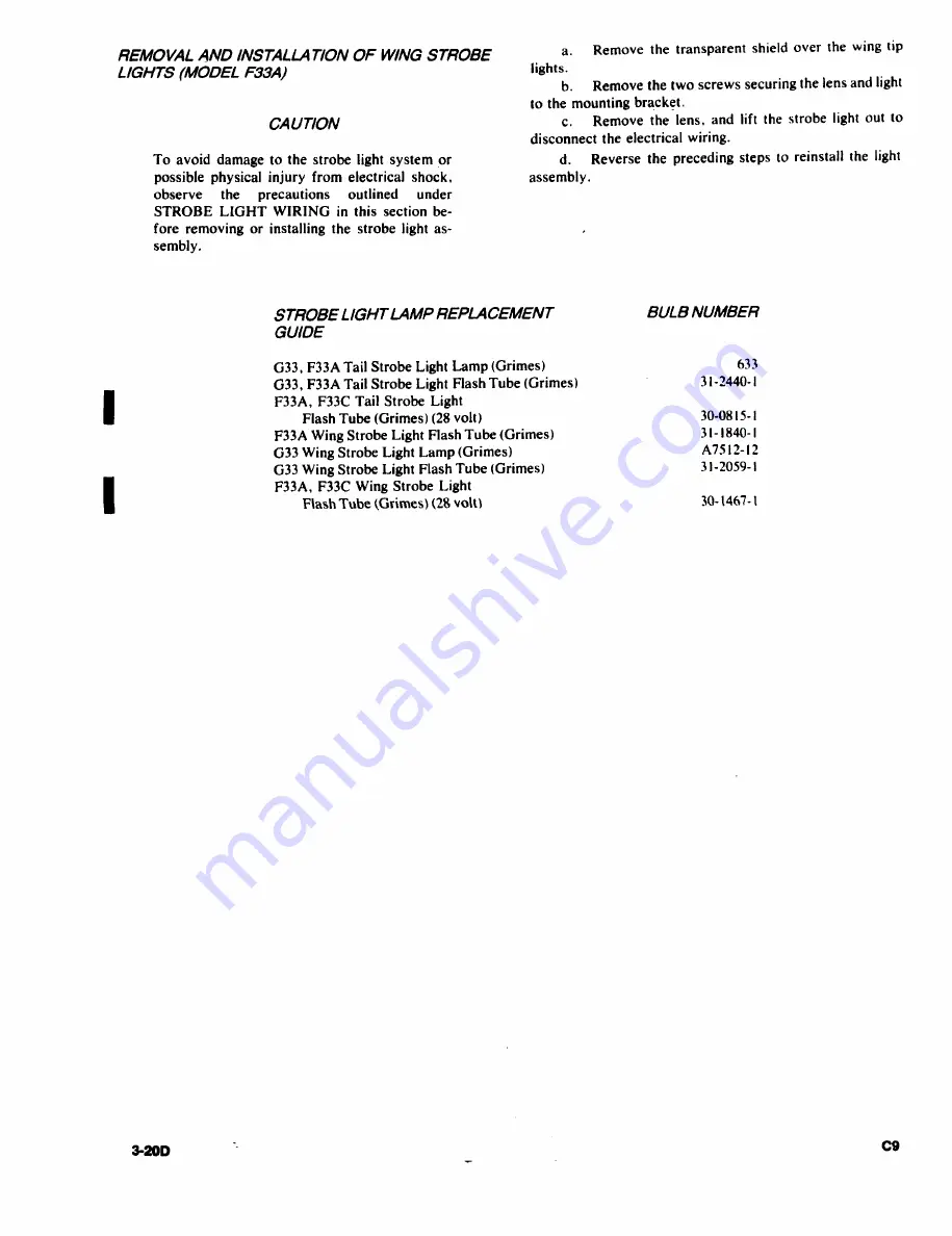 Beechcraft Bonanza 33 Series Shop Manual Download Page 132