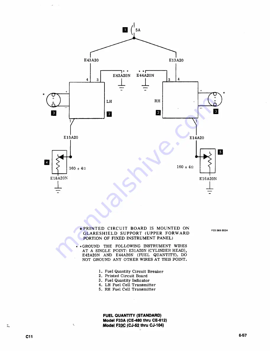 Beechcraft Bonanza 33 Series Shop Manual Download Page 256