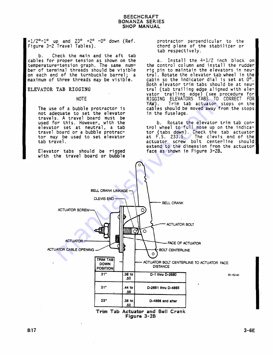 Beechcraft Bonanza 33 Series Shop Manual Download Page 445