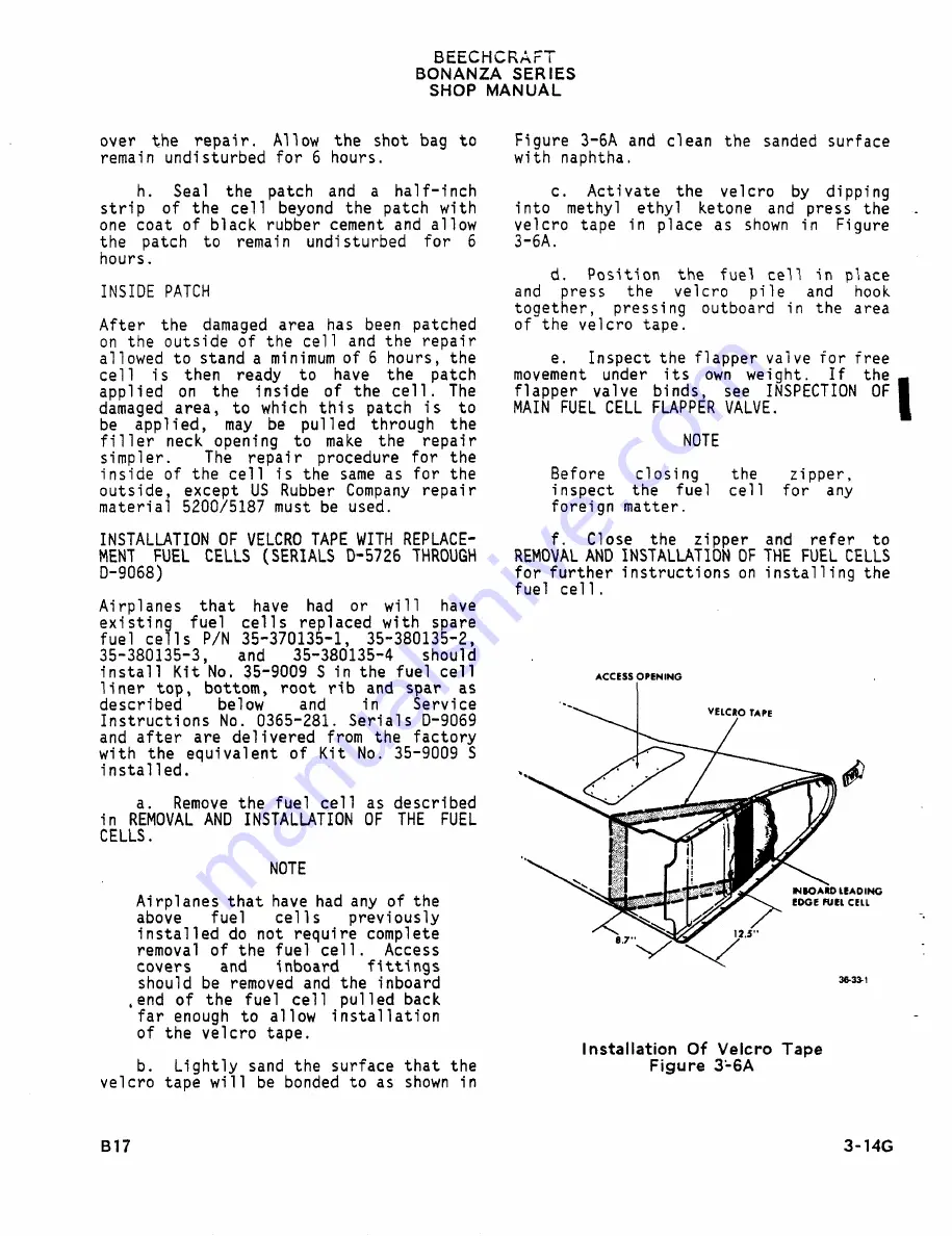 Beechcraft Bonanza 33 Series Shop Manual Download Page 469