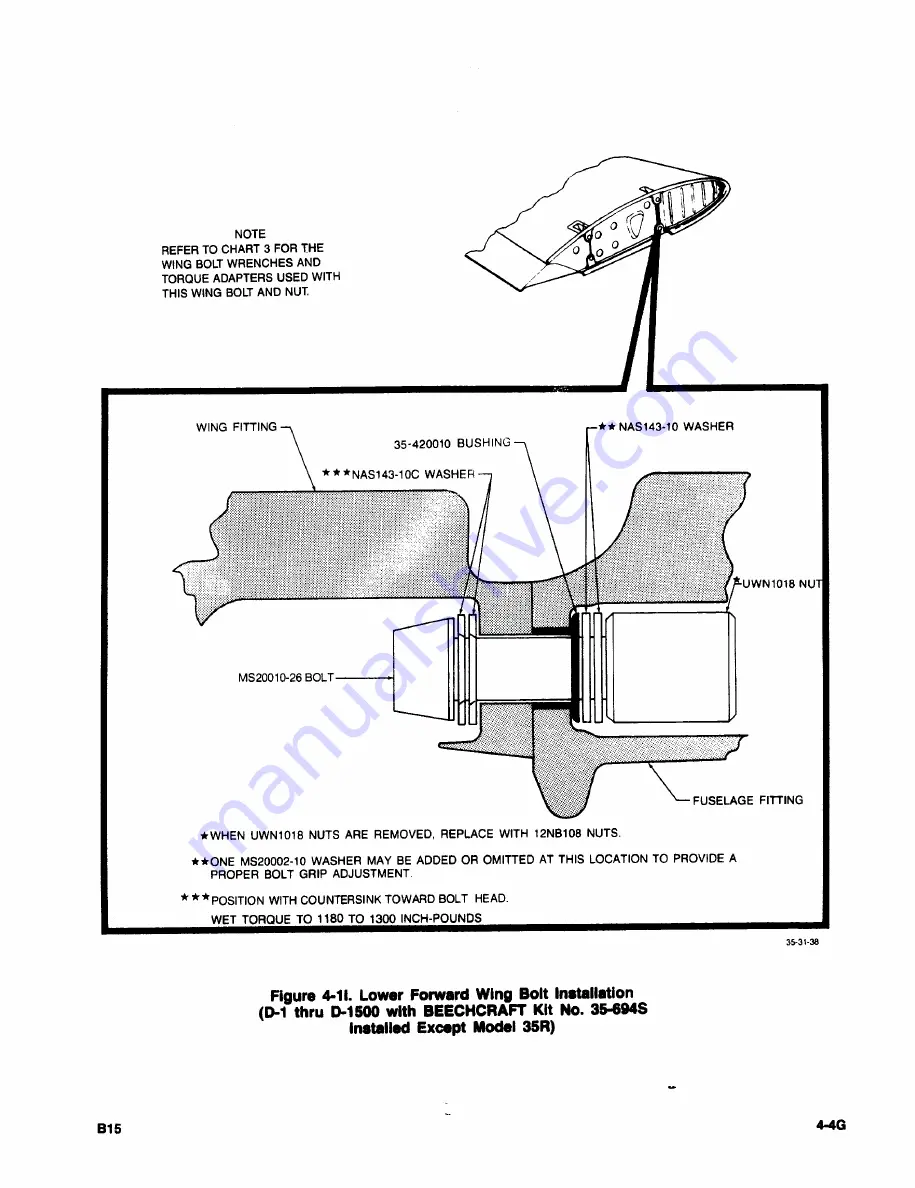 Beechcraft Bonanza 33 Series Shop Manual Download Page 586