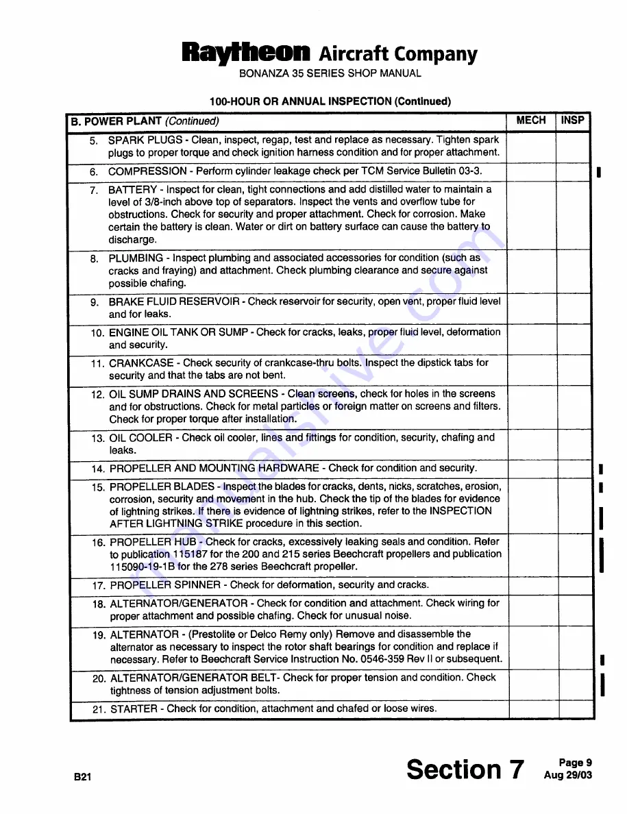 Beechcraft Bonanza 33 Series Shop Manual Download Page 818