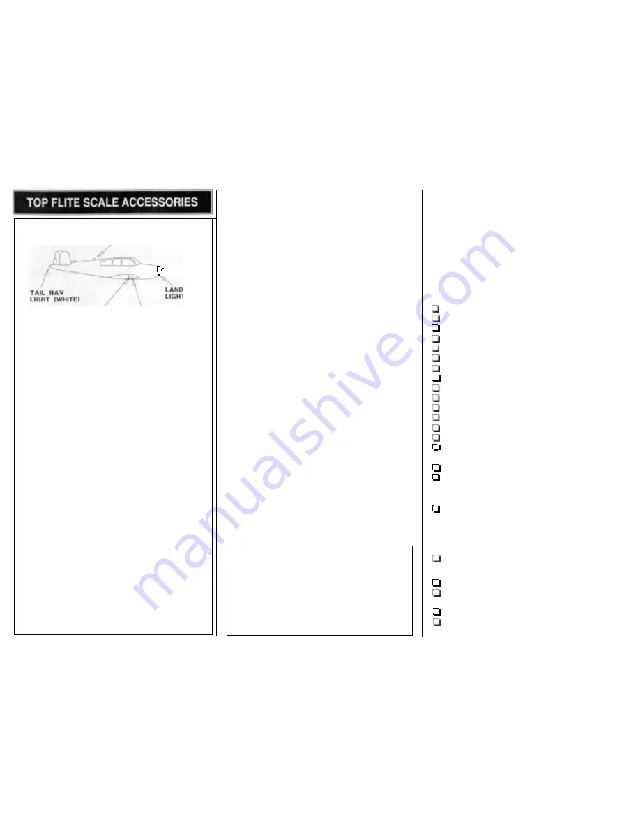 Beechcraft Bonanza Manual Download Page 6