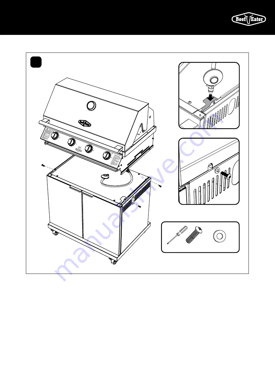 Beef Eater 1200 Series Assembly And Operating Instructions Manual Download Page 15