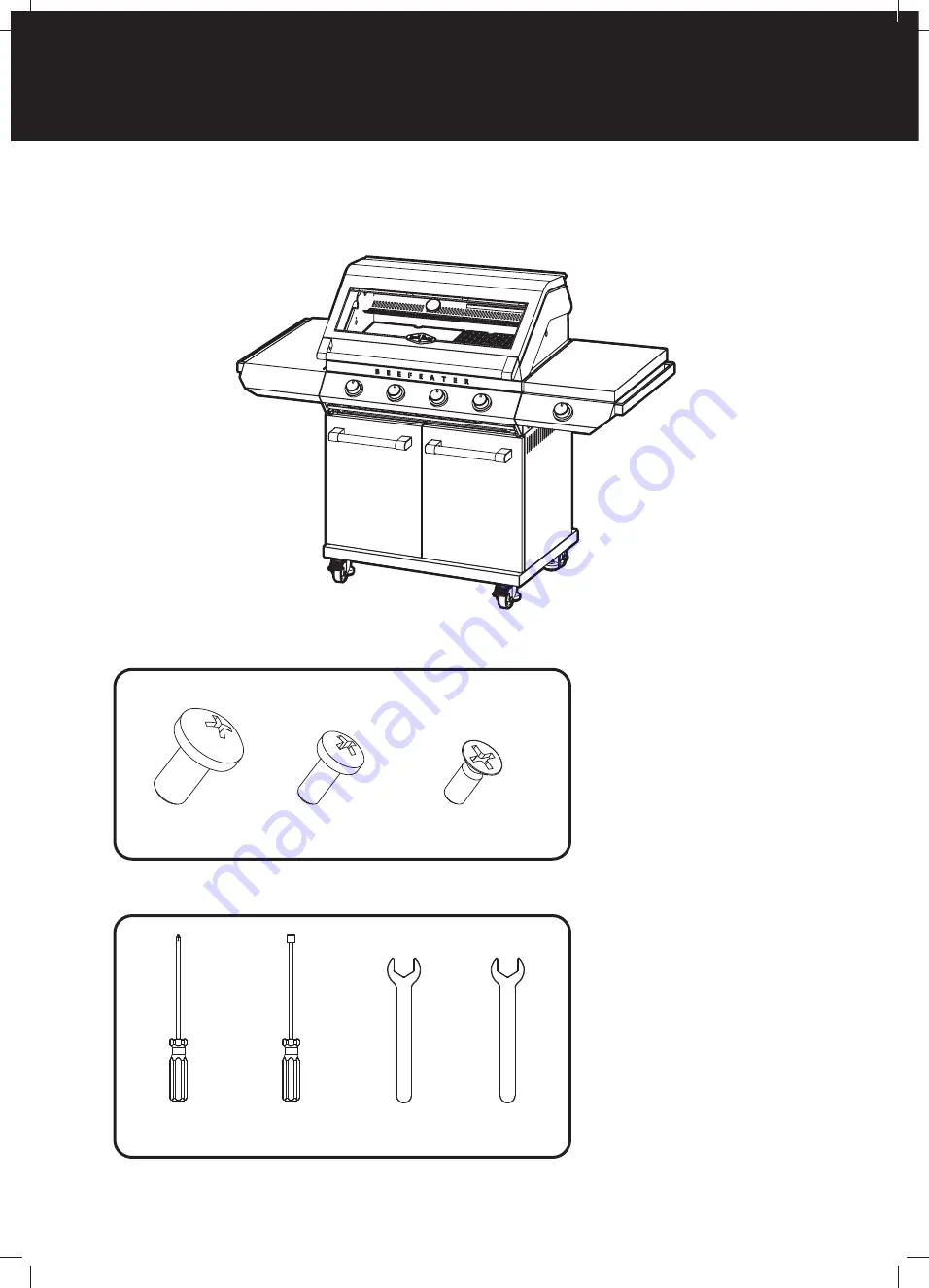 Beef Eater 7000 Series Assembly And Operating Instructions Manual Download Page 36