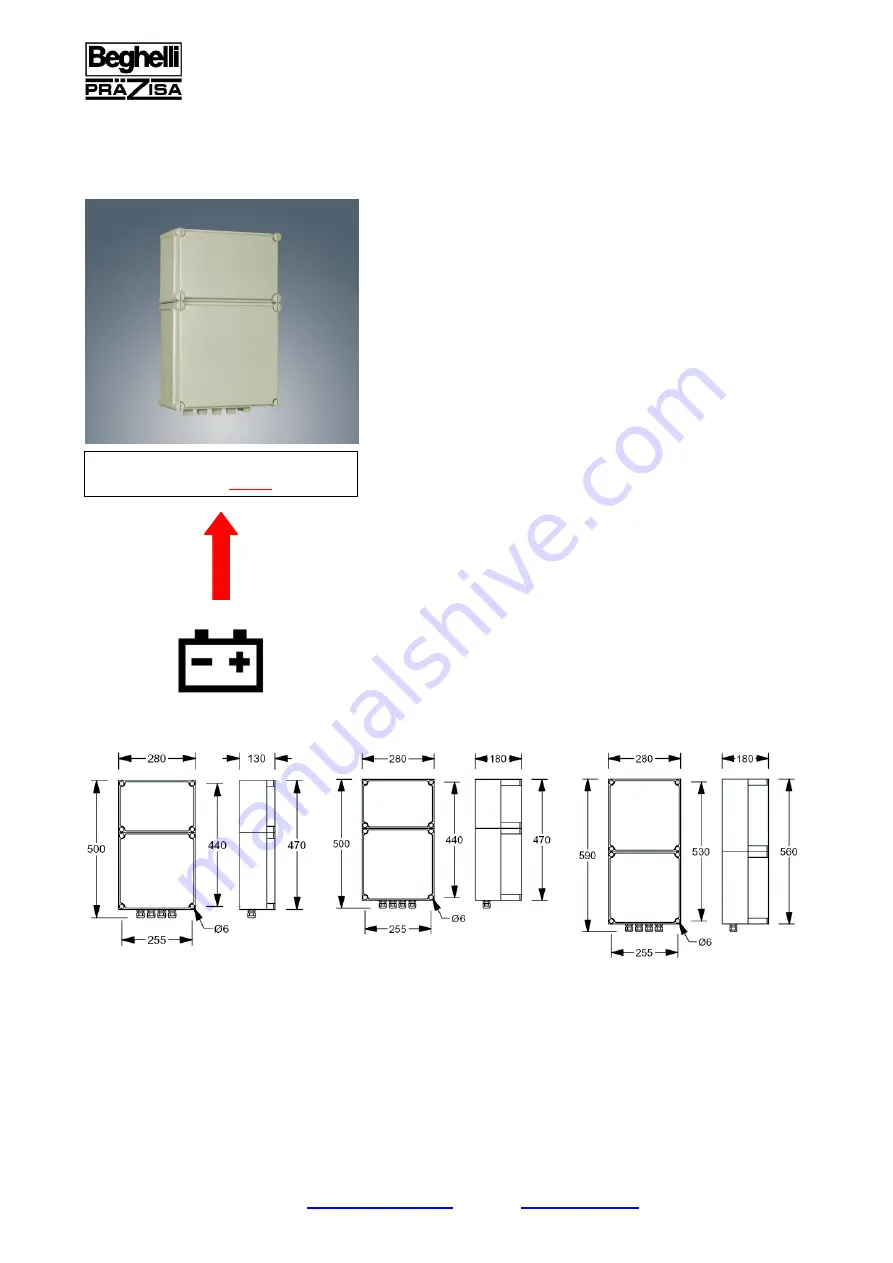 Beghelli NVG Instruction Manual Download Page 1