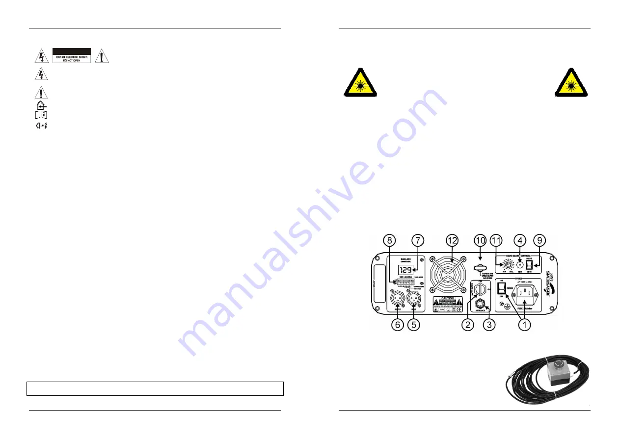 BEGLEC JBSYSTEMS Light TWINBEAM COLOR Скачать руководство пользователя страница 15