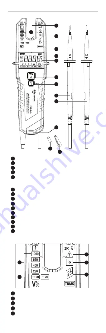 Beha-Amprobe 2100-Delta Скачать руководство пользователя страница 91