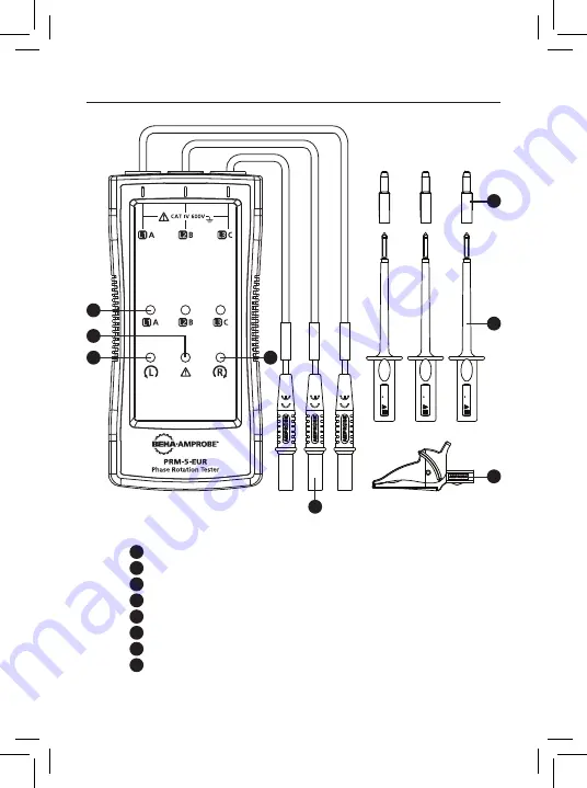 Beha-Amprobe PRM-5-EUR User Manual Download Page 16