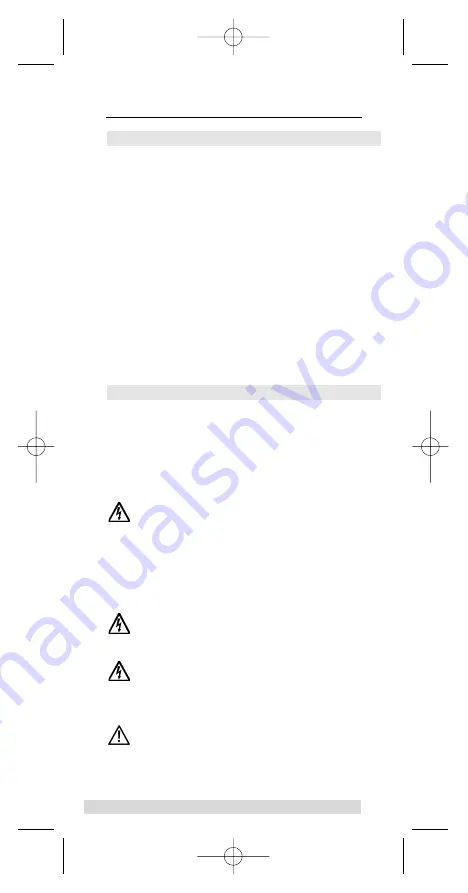 BEHA Unitest CHB 3 Instruction Manual Download Page 18