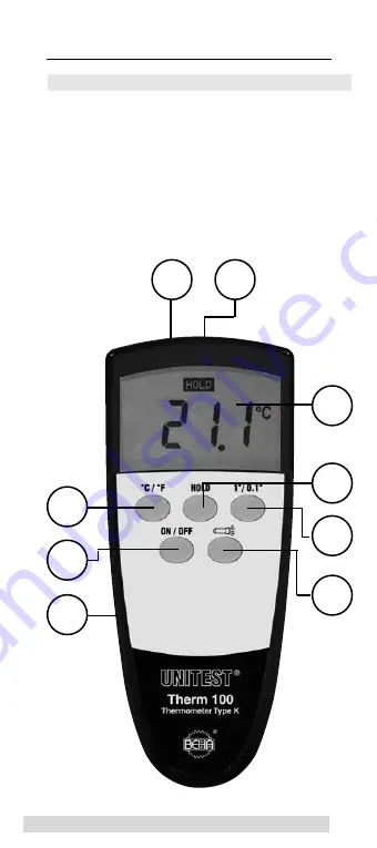 BEHA Unitest Therm 100 Instruction Manual Download Page 6