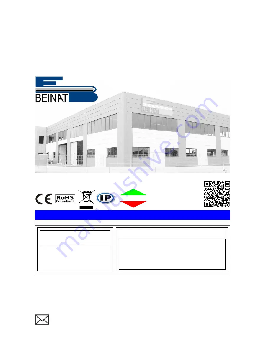 BEINAT SG580 Installation And User Manual Download Page 8