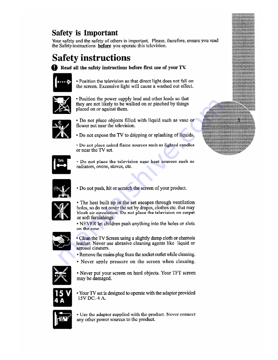 Beko 20LB450 Operating Instructions Manual Download Page 5