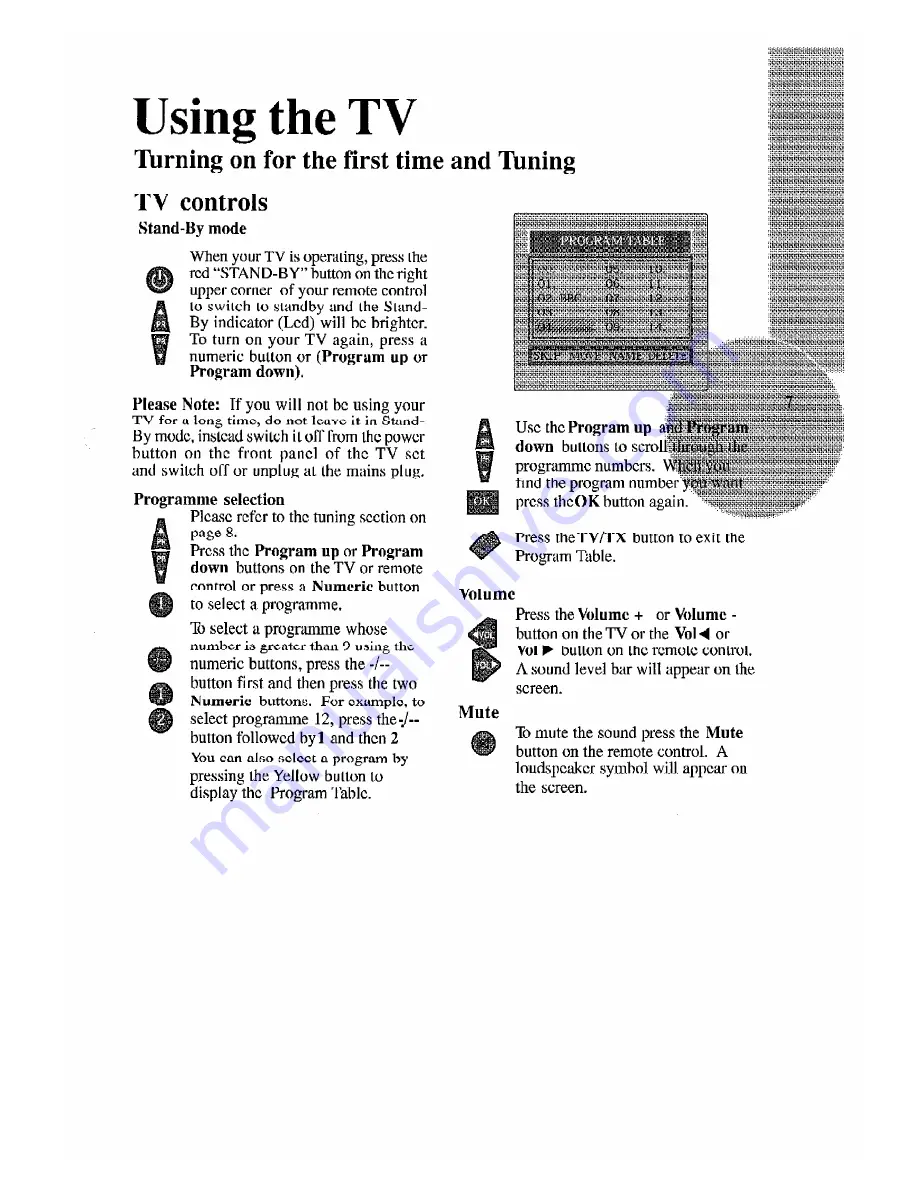 Beko 20LB450 Operating Instructions Manual Download Page 9