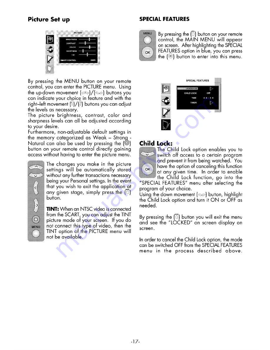 Beko 23WLC450B Instruction Manual Download Page 17