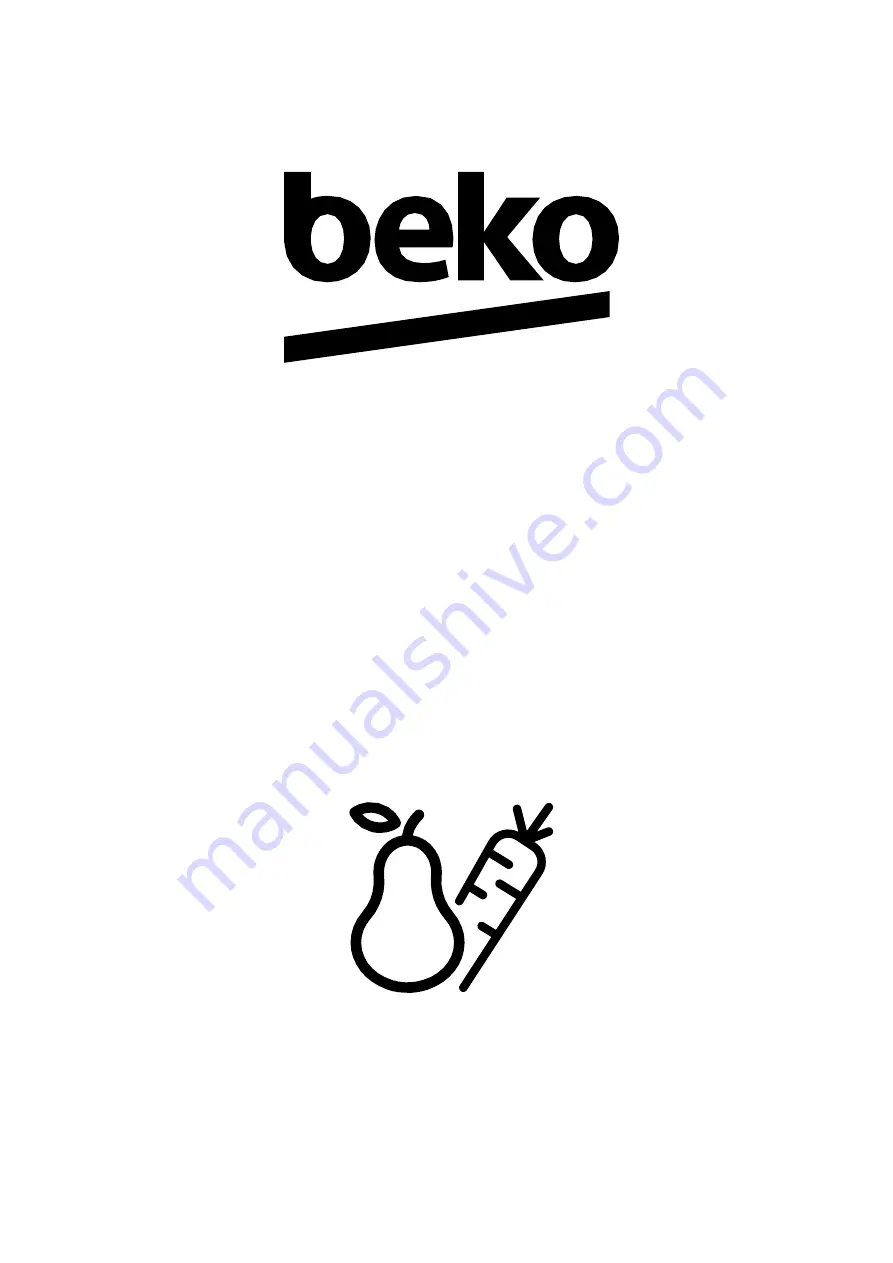 Beko 8690842396199 Instructions Of Use Download Page 1