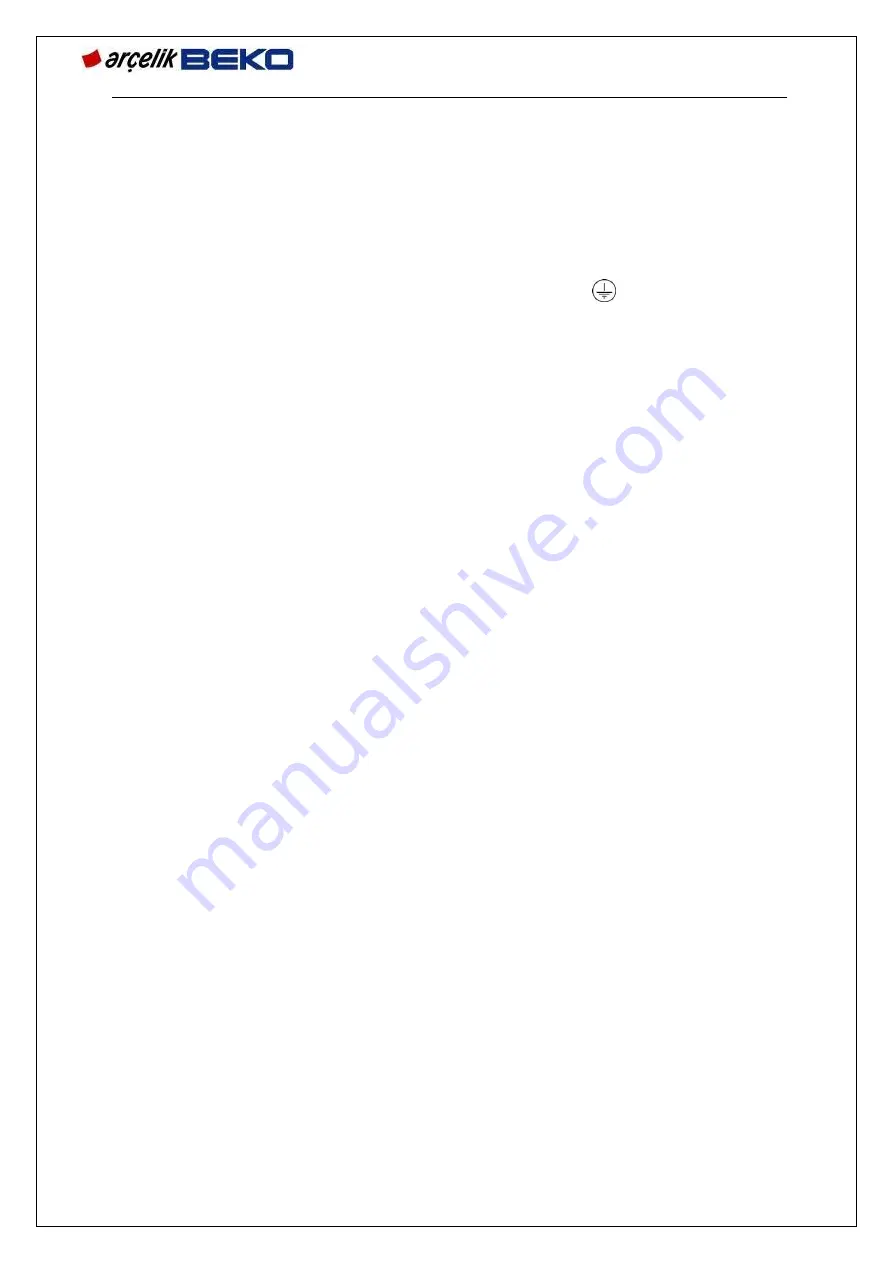 Beko 8700000649 Service Manual Download Page 6