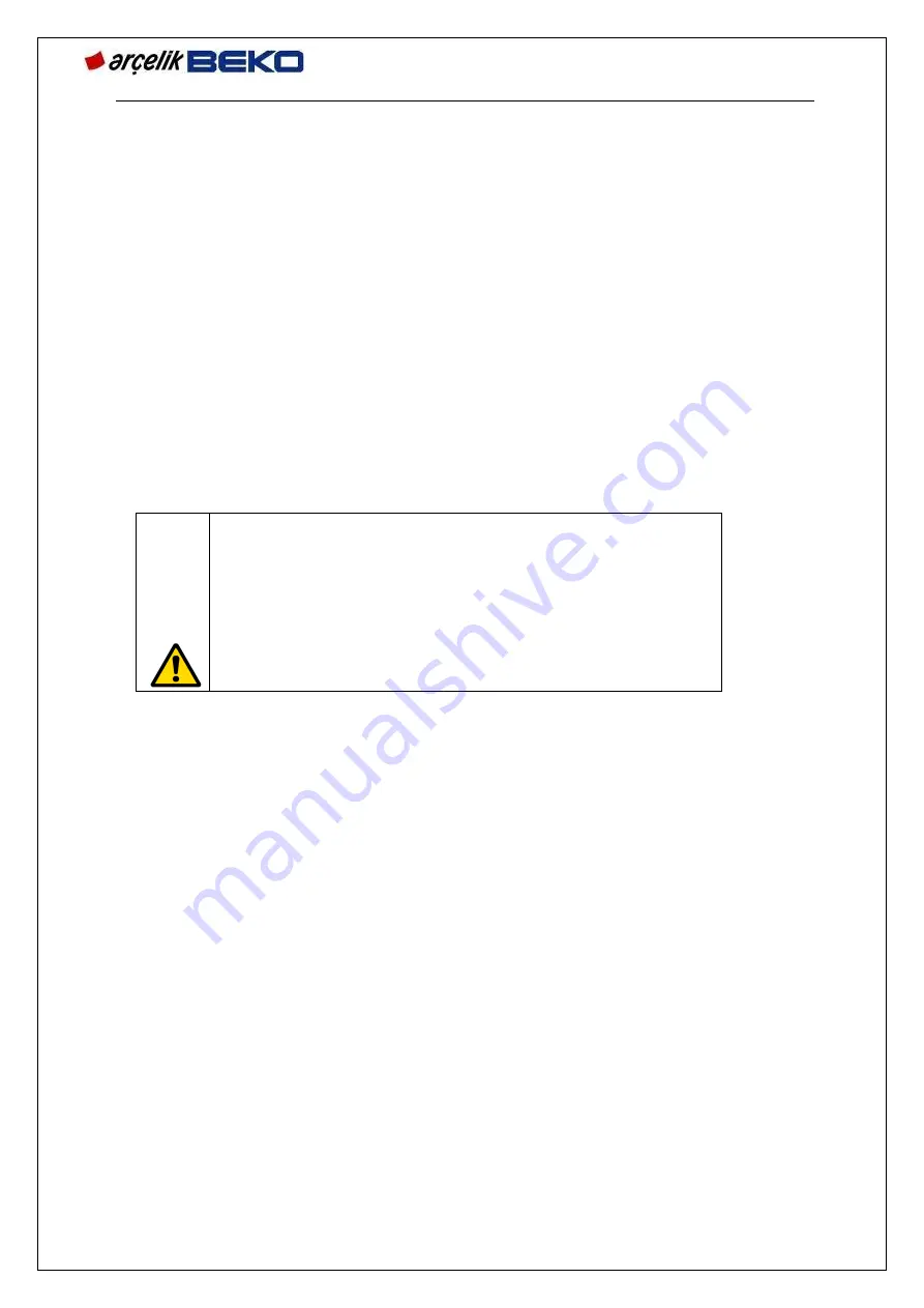 Beko 8700000649 Service Manual Download Page 53