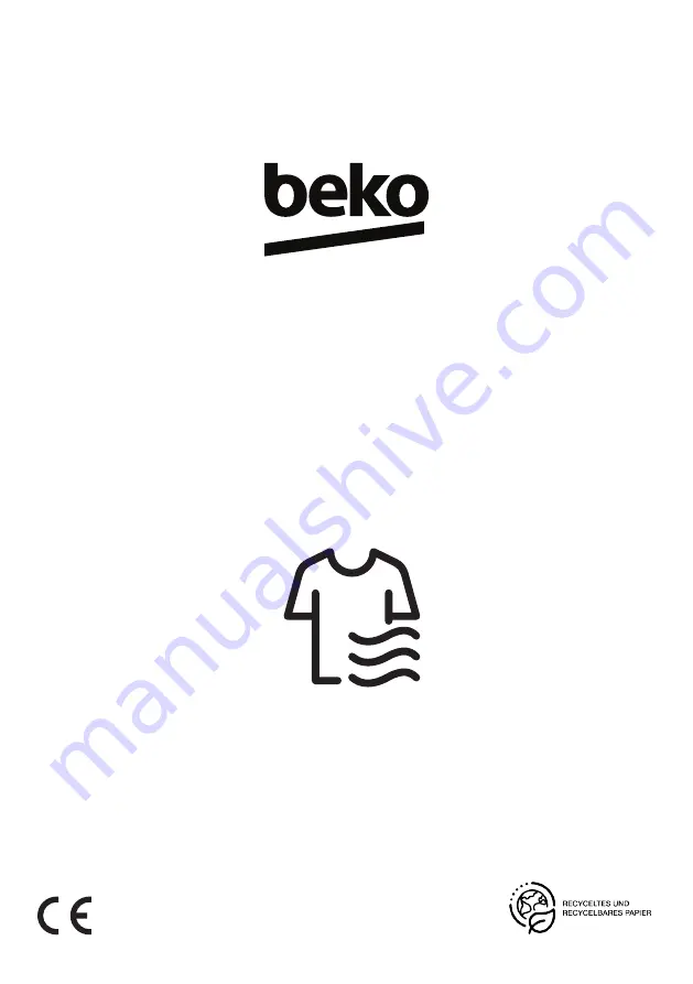 Beko B3T6823M2 User Manual Download Page 1