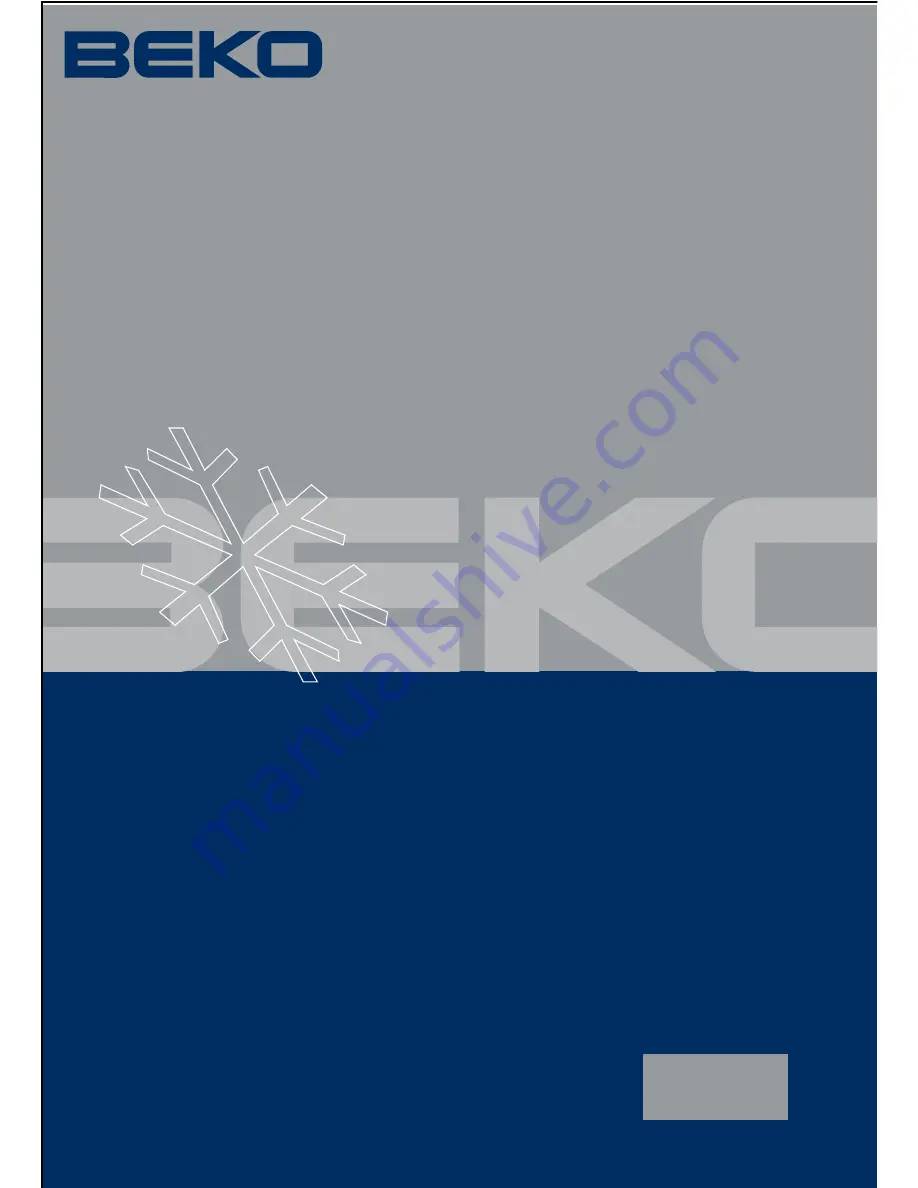 Beko BC732 Installation, Operation & Food Storage Instructions Download Page 30