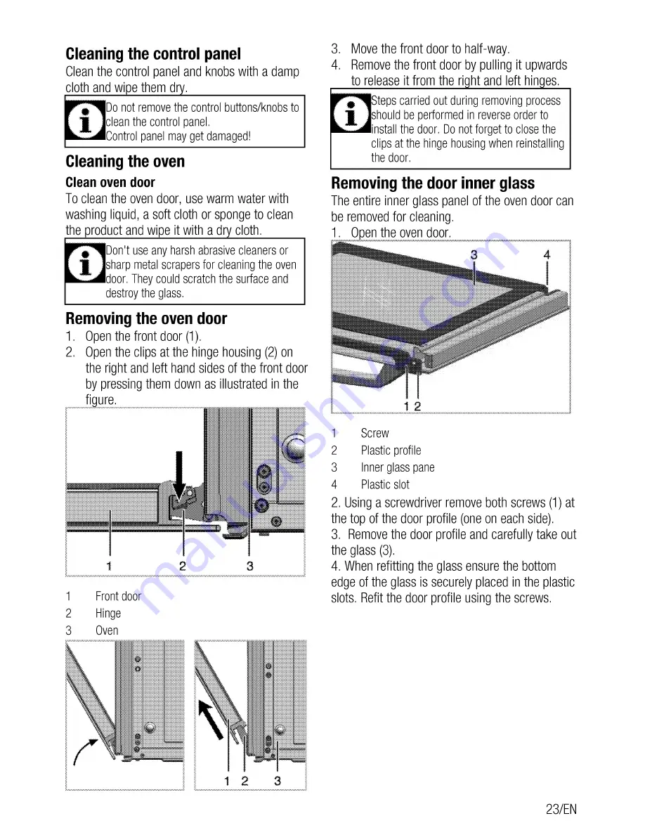 Beko BDC 545 A User Manual Download Page 23