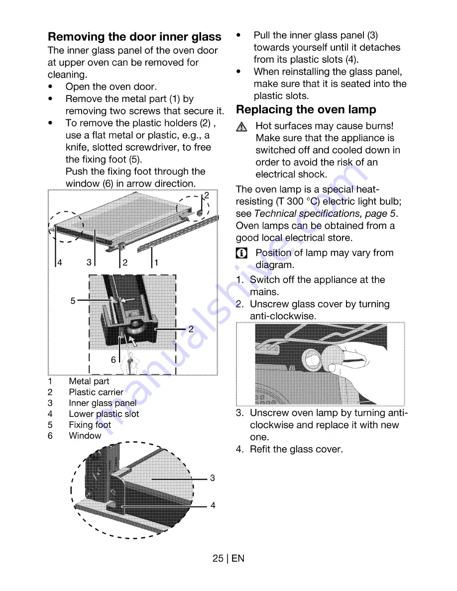 Beko BDC 643 User Manual Download Page 25