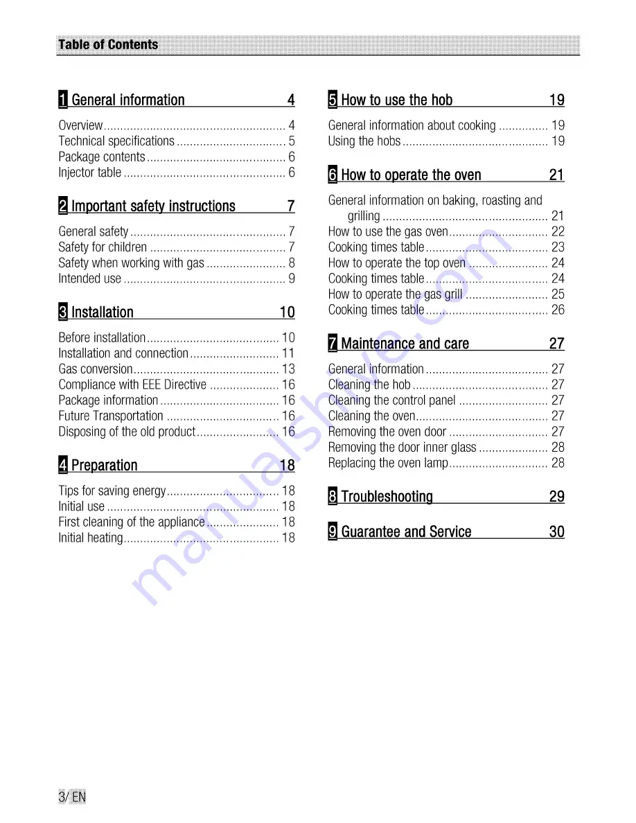 Beko BDVG 592 User Manual Download Page 4