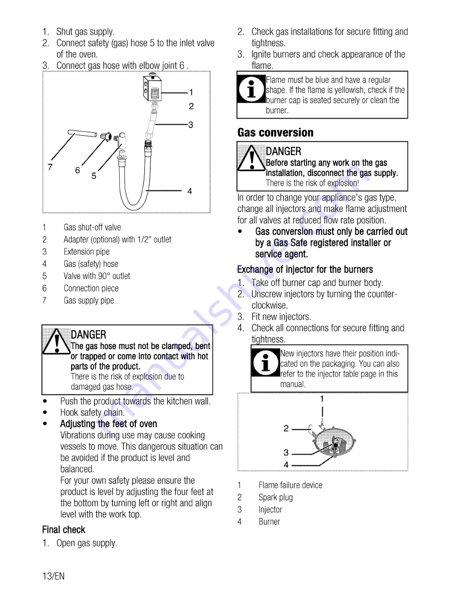 Beko BDVG 592 User Manual Download Page 14