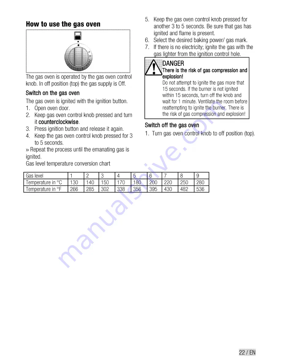 Beko BDVG 592 User Manual Download Page 23