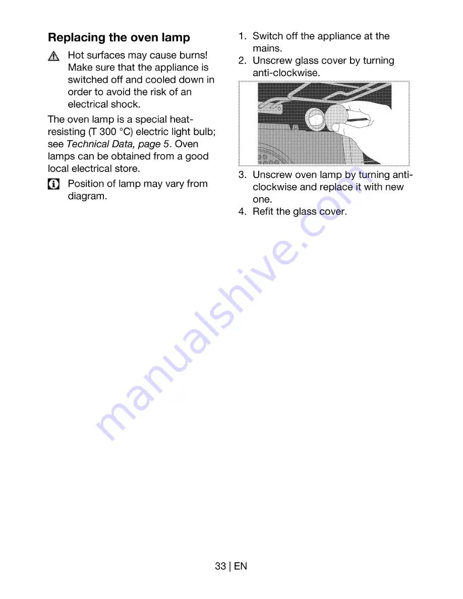 Beko BDVG 693 P User Manual Download Page 34