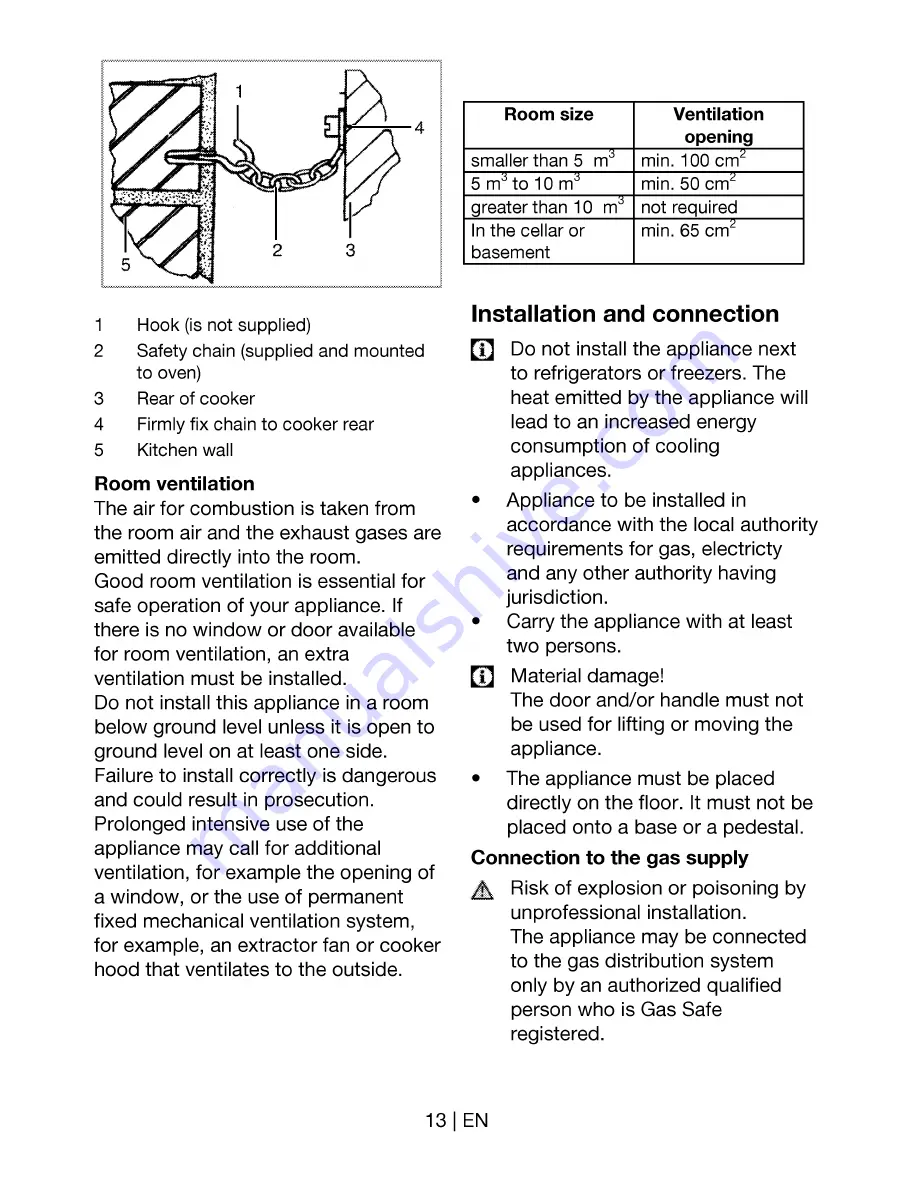 Beko BDVG 697 P User Manual Download Page 14