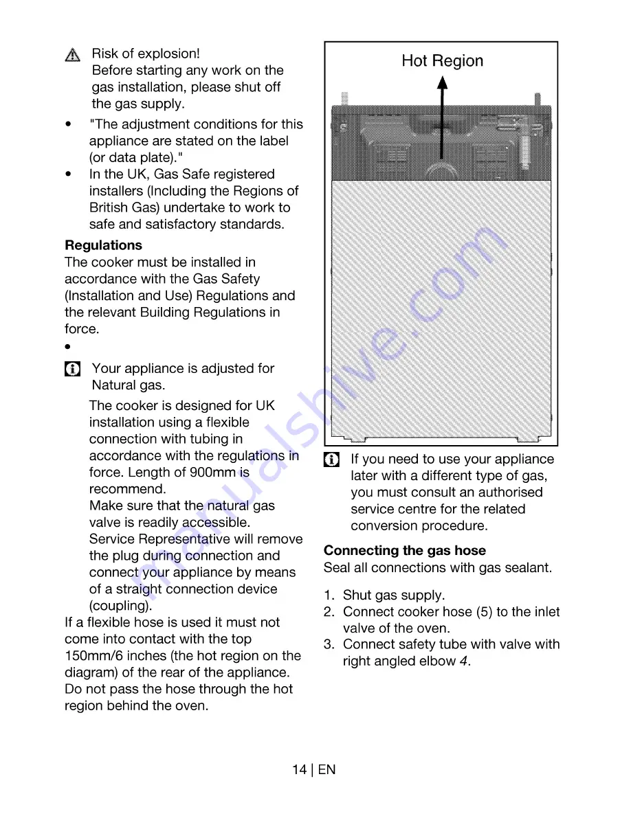 Beko BDVG 697 P User Manual Download Page 15