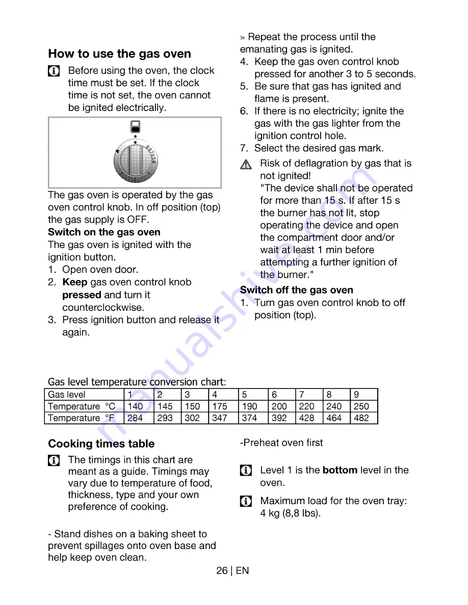 Beko BDVG 697 P User Manual Download Page 27