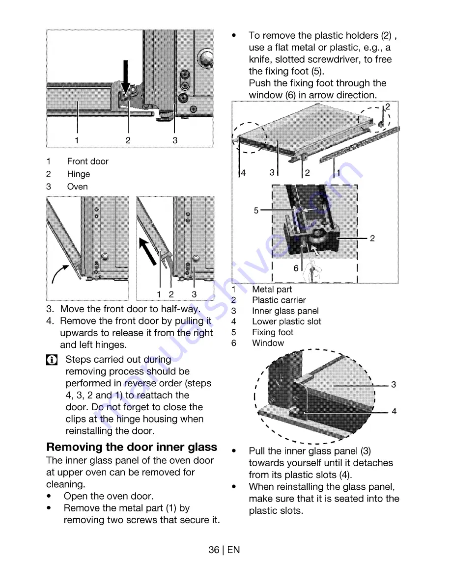 Beko BDVG 697 P User Manual Download Page 37