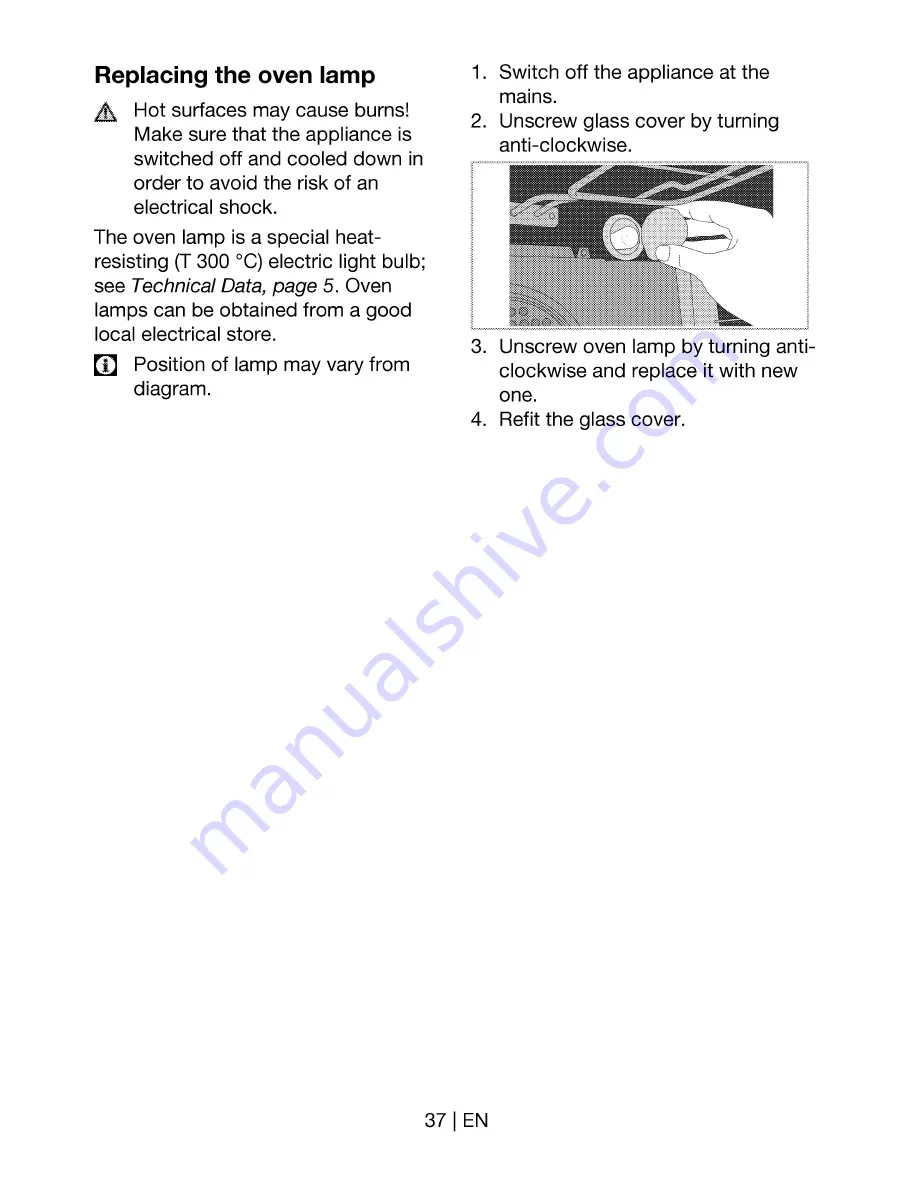 Beko BDVG 697 P User Manual Download Page 38