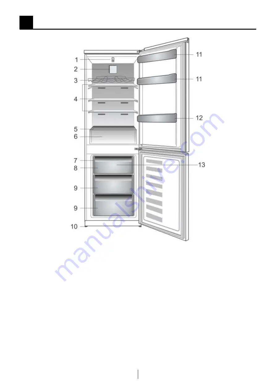 Beko BFBF2412WH Manual Download Page 5