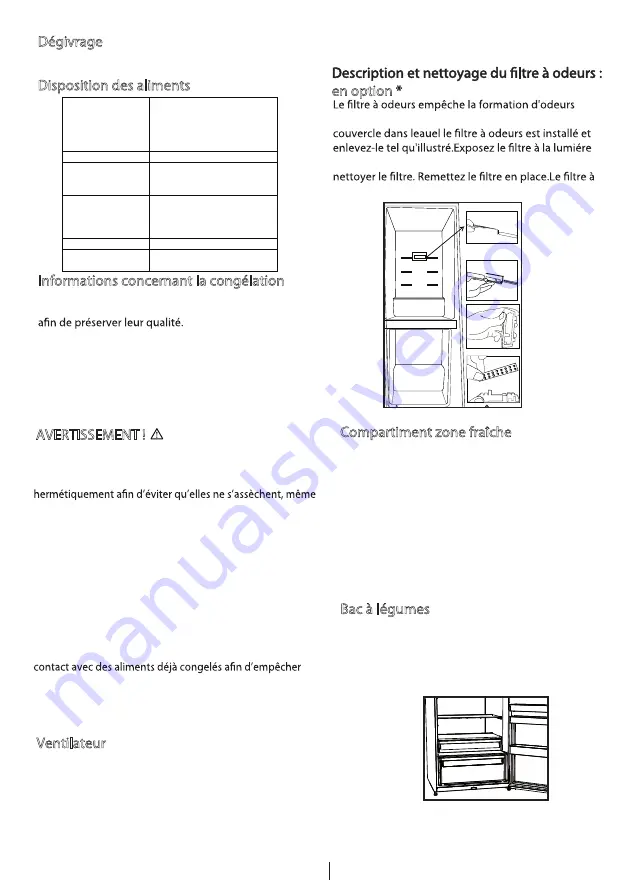 Beko BFBF2815 Series User Manual Download Page 26