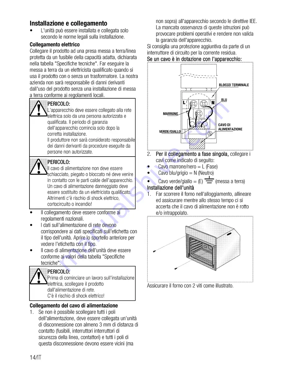 Beko BIM22101M User Manual Download Page 36