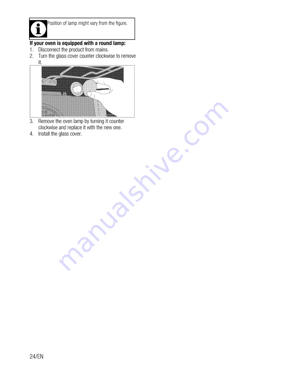 Beko BIM22301X User Manual Download Page 24